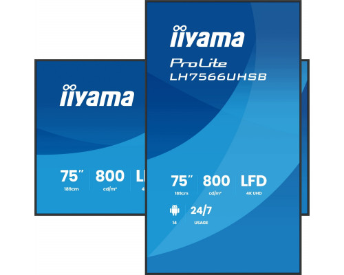 iiyama ProLite LH7566UHSB-B1AG
