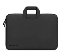 Wozinsky Na laptop WNT-17B 17.3" z chowaną rączką neoprenowa - black (5907769388521)