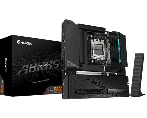 Gigabyte B850M AORUS STEALTH płyta główna AMD B850 Gniazdo AM5 micro ATX