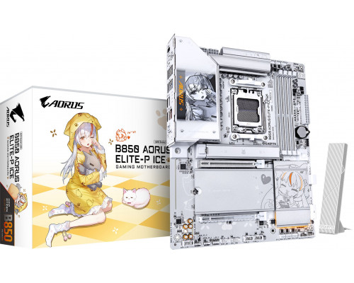 Gigabyte B850 AORUS ELITE-P ICE AMD B850 Gniazdo AM5 ATX (B850 A ELITE-P ICE)