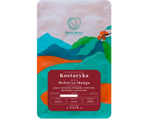 BeMyBean - kawa ziarnista Kostaryka Helen La Manga Natural Filter 250 g (2101015750)