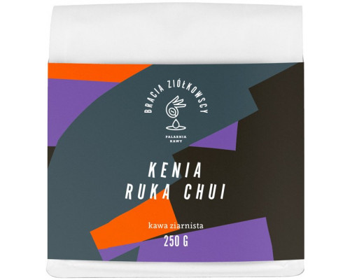 Bracia Ziółkowscy - kawa ziarnista Kenia Ruka Chui Washed Espresso 250 g (2101020709)