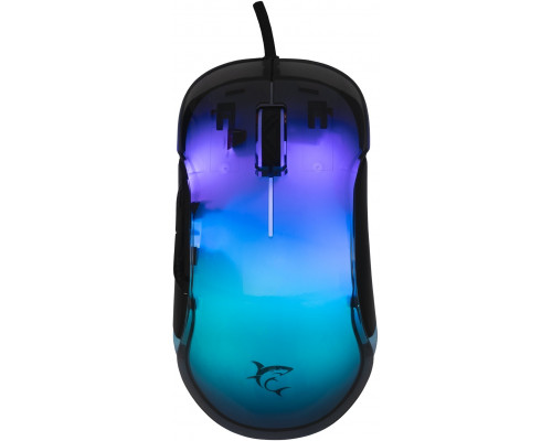 White Shark Myszka gamingowa Mordred czarna RGB 12800 dpi (MORDRED-B)