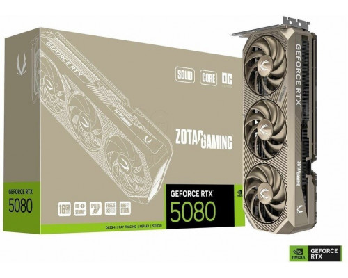 Zotac Gaming GeForce RTX 5080 Solid Core OC 20th Anniversary Edition (ZT-B50800J2S-10P)