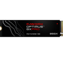 SSD SanDisk Optimus GX PRO 850X - SSD - zaszyfrowany - 8 TB - wewnętrzny - M.2 2280 D5-M (M.2 2280 D5-M) - PCIE 4.0 x4 (NVME) - TCG Opal Encryption 2.01