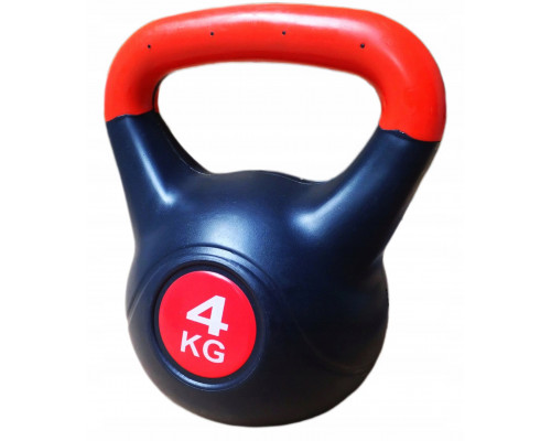 Kubisport Kettle Obciążenie Ciężarek do Ćwiczeń Treningu 4 kg (Kub_05-CWKBC4K)