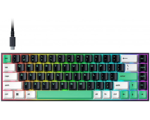 Razer Mechanical Gaming  Reclusa X Mini 65% | Wired | US | Mechanical Switches Gen-3 (Tactile) | Black (RZ03-05980100-R3M1)