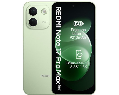 Xiaomi Redmi Note 17 Pro Max 5G 5G 8/256GB Green  (81231)