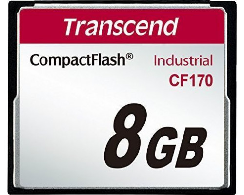 SD  Transcend CF170 Compact Flash 8 GB  (TS8GCF170)