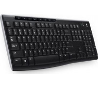 Logitech K270 Wired Wireless Black CZ + SK (920-003741)