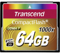 SD  Transcend 1000x Compact Flash 64 GB  (TS64GCF1000)