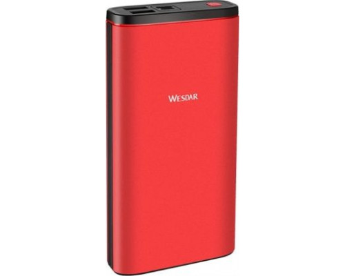 Wesdar S5 20000mAh Czarno-Red