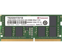 Transcend Transcend - DDR4 - 16 GB - SO DIMM 260-PIN - 2133 MHz / PC4-17000 - CL15 - 1.2 V - Unbuffered - ECC
