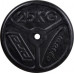 Marbo Sport Standard iron discs slim 25 kg MW-O25-slim -