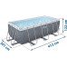 Bestway Frame-Based  Power Steel 412x201cm