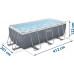Bestway Frame-Based  Power Steel 412x201cm