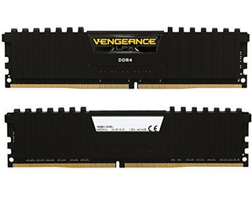 Corsair Vengeance LPX, DDR4, 16 GB, 2400MHz, CL14 (CMK16GX4M2A2400C14)