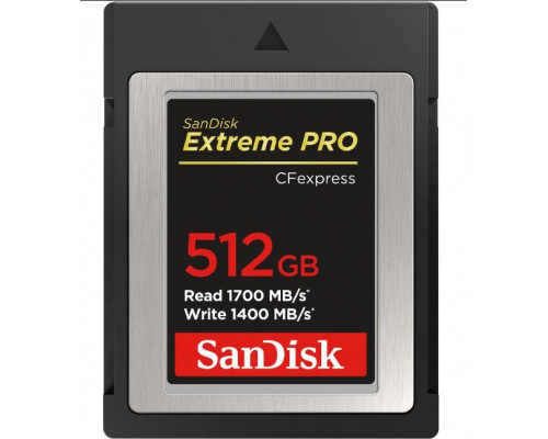 SD  SanDisk Extreme PRO CFexpress 512 GB  (001864870000)