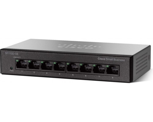 Switch Cisco SF110D-08HP 8-Port 10/100 (SF110D-08HP-EU)