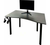 Gaming galds Zdesk 21312665 Black 138 cmx68 cm