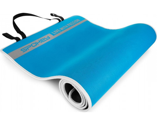Spokey Treniņu paklājs Flexipaklājs V 180 cm x 60 cm x 0.6 cm blue