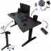 Gaming galds Zdesk AC-STLB-LH Gray 138 cmx68 cm