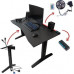Gaming galds Zdesk AC-STLB-LH Gray 138 cmx68 cm