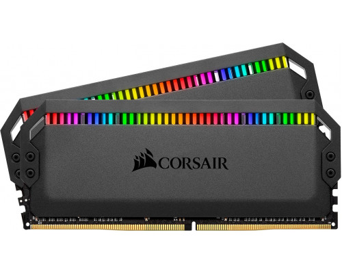 Corsair Dominator Platinum RGB, DDR4, 16 GB, 3200MHz, CL16 (CMT16GX4M2E3200C16)