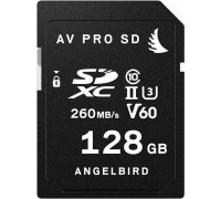 SD  Angelbird AV PRO SD MK2 V60 SDXC 128 GB Class 10 UHS-II/U3 V60 (AVP128SDMK2V60)
