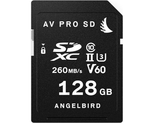 SD  Angelbird AV PRO SD MK2 V60 SDXC 128 GB Class 10 UHS-II/U3 V60 (AVP128SDMK2V60)