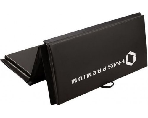 HMS matracis vingrošanas 4-częściowy MGS01 240 cm x 120 cm x 5 cm black
