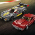 LEGO Speed Champions Samochód wyścigowy Chevrolet Corvette C8.R i 1968 Chevrolet Corvette (76903)