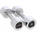 HMS dumbbells CHD04 chrome plated 2 x 4 kg