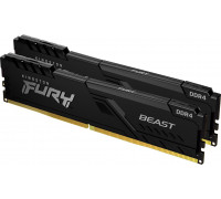 Kingston Fury Beast, DDR4, 16 GB, 3200MHz, CL16 (KF432C16BBK2/16)