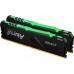 Kingston Fury Beast RGB, DDR4, 16 GB, 3200MHz, CL16 (KF432C16BBAK2/16)