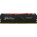 Kingston Fury Beast RGB, DDR4, 16 GB, 3200MHz, CL16 (KF432C16BBAK2/16)