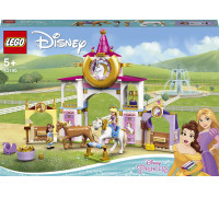 LEGO Disney Królewskie stajnie Belli i Roszpunki (43195)