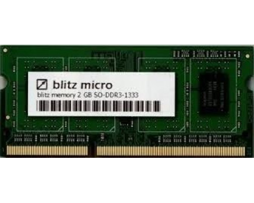Renov8 SODIMM, DDR3, 2 GB, 1333 MHz,  (R8-S313-G002-DR16)