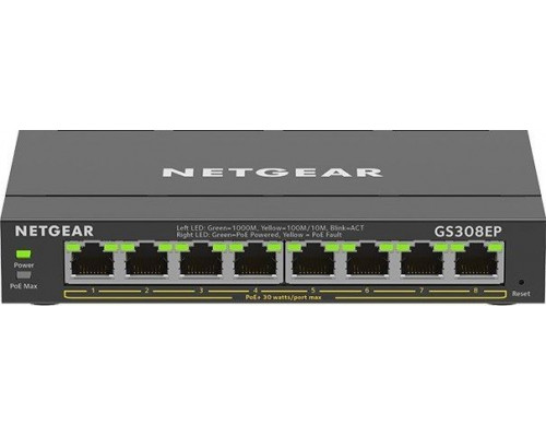 SwitchNETGEARGS308EP-100PES