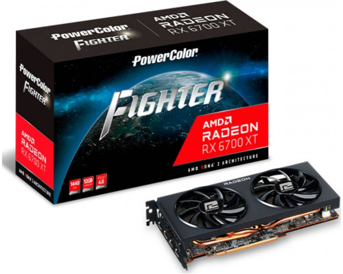 *RX6700XT Power Color Radeon RX 6700 XT Fighter 12GB GDDR6 (AXRX 6700XT 12GBD6-3DH)