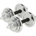 HMS ‎Dumbbells STC21 chrome plated 2 x 10 kg