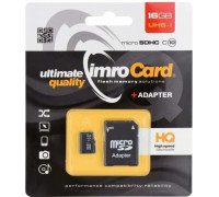 SD  Imro MicroSDHC 16 GB Class 10 UHS-I/U1  (KOM000669)
