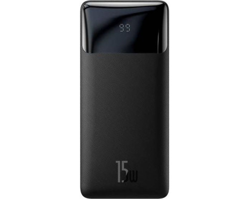 Baseus Bipow Digital Display 15W 20000mAh Black