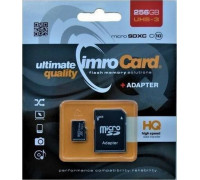 SD  Imro MicroSDXC 256 GB Class 10 UHS-I/U3  (2_409499)