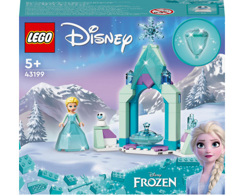 LEGO Disney Dziedziniec zamku Elzy (43199)