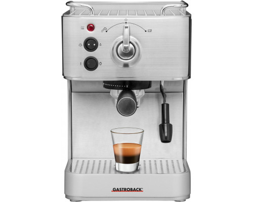 Gastroback Espresso machine 42606 Pump pressure 15 bar, Built-in milk frother, Fully automatic, 1250 W, Stainless steel