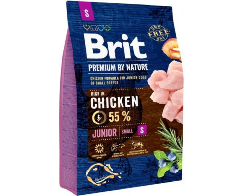 Brit Premium By Nature Junior S Small 3kg