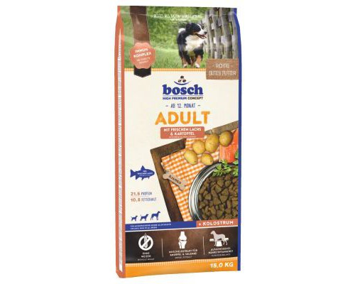 Bosch PIES 15kg ADULT Salmon and Potatoes