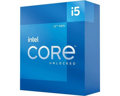 Intel Core i5-12600K, 3.7GHz, 20 MB, BOX (BX8071512600K)