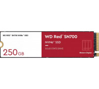 SSD 250GB SSD WD Red SN700 250GB M.2 2280 PCI-E x4 Gen3 NVMe (WDS250G1R0C)